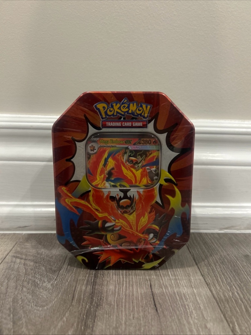 Mega Evolution Tin - Ascended Heroes - Mega Emboar ex